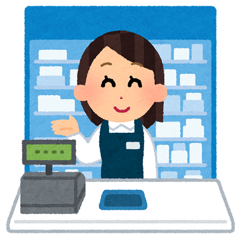 売店のイラスト