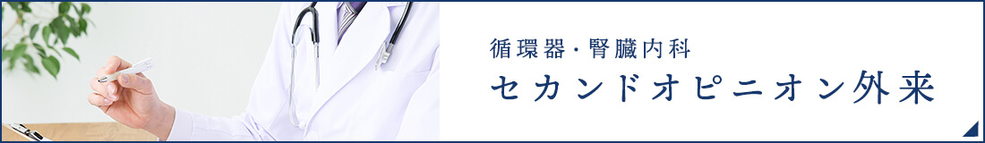 循環器・腎臓内科セカンドピニオン